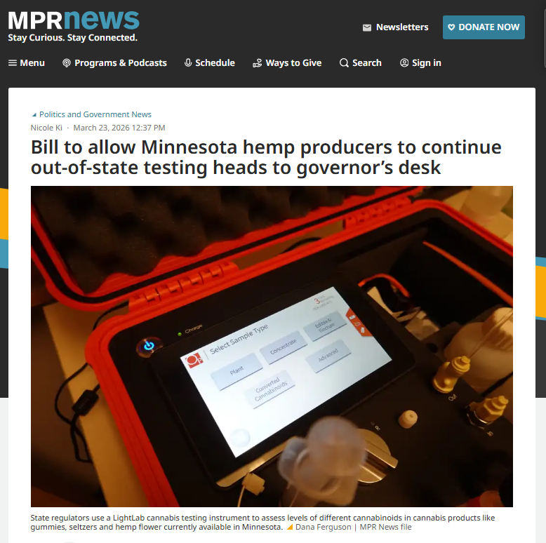 Minnesota Hemp and Cannabis Testing Challenges: Just Two Fully Operational Labs & Wait Times of Four to Six Weeks